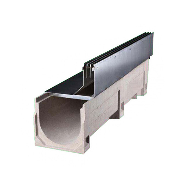 Latest Type Side Gap PE Resin Drainage Channel City Building New Environment Protection Products For Road Customized Drainage Ditch
