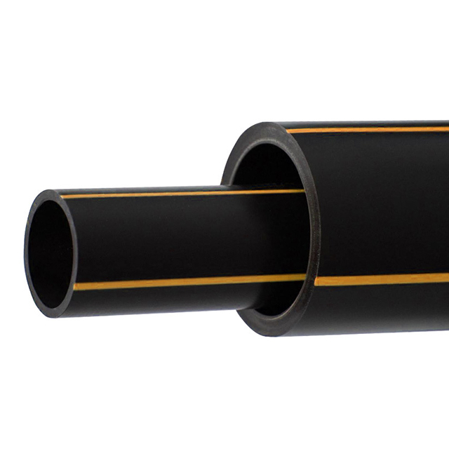 PE Underground Plastic Natural Gas Pipe Buried Black PE Pipe for Fuel Gas