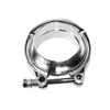 Stainless Steel Turbo Automobile Exhaust Pipe V Band Clamps With Flanges