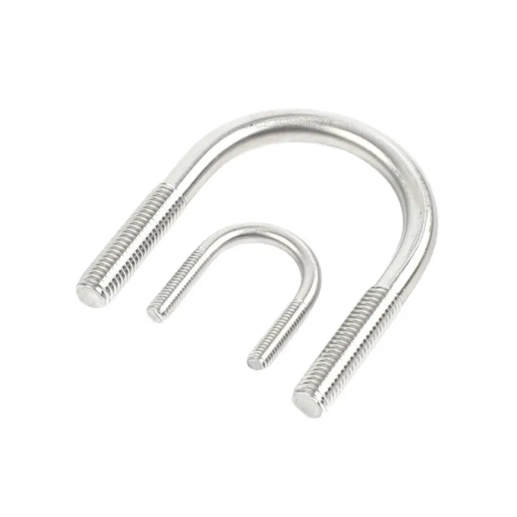Different Sizes Stainless Steel U Bolt Clamp Pipe/U-Bolt Pipe Clamp